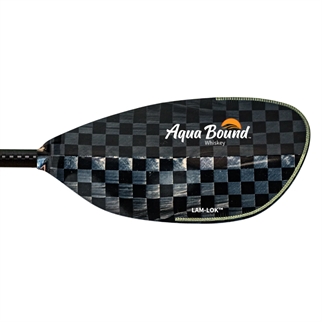 Aquabound Whiskey Carbon 2-Piece Versa-Lok Straight Shaft Kayak Paddle højre blad